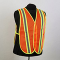 Safety Vest, mesh nylon, no stripe, Orange
